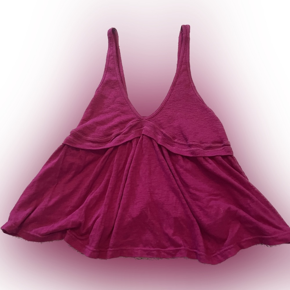 Free People babydoll Tank Top 🌺